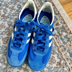 SL 72 RS Big Kid Blue Adidas 6.5 Fits Women 8.5